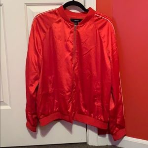 Red “Korea” Bomber Jacket